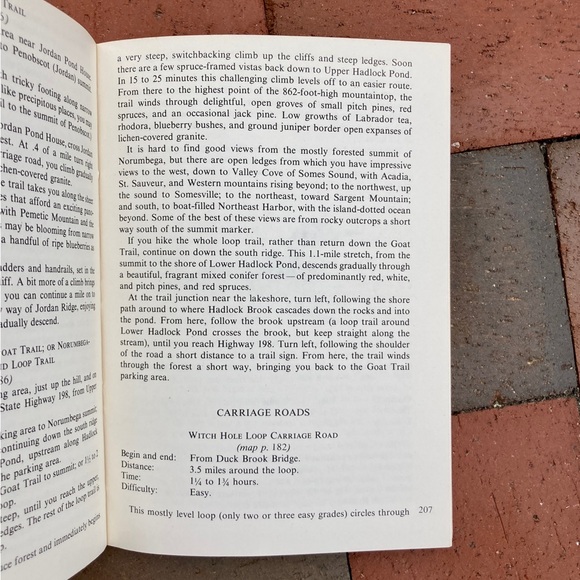 2 Acadia National Park Guides Downeast Carriage Road Maine Nature Outdoor - Picture 10 of 17